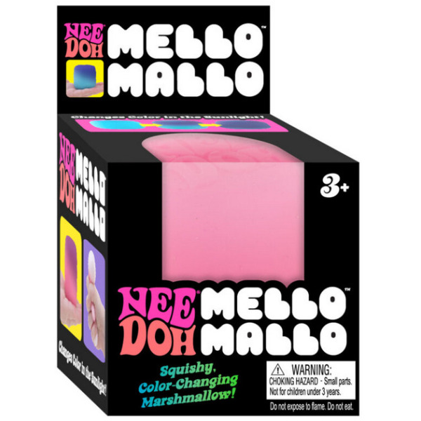 MELLO MALLO NEEDOH różowo-fioletowy gniotek zmieniający kolor pod wpływem słońca Schylling