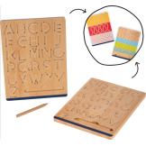 DWUSTRONNE TABLICE do nauki pisania drewniane Small Foot