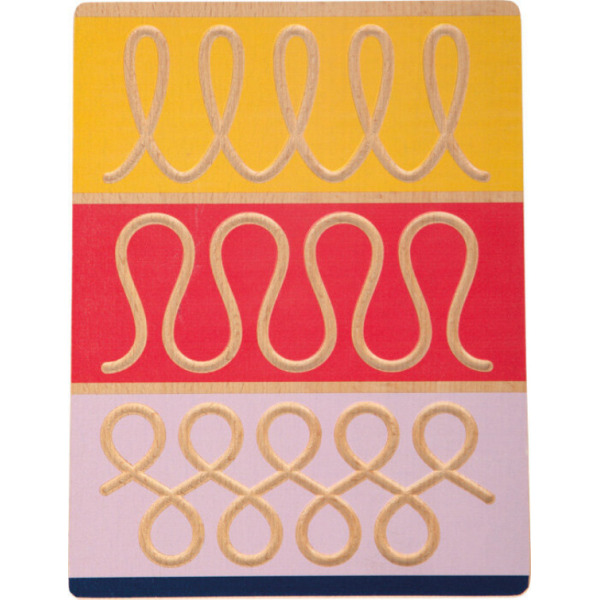 DWUSTRONNE TABLICE do nauki pisania drewniane Small Foot