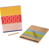 DWUSTRONNE TABLICE do nauki pisania drewniane Small Foot