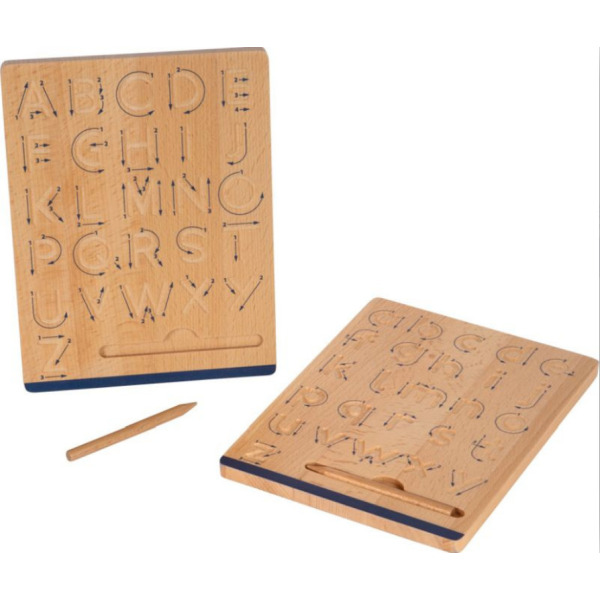 DWUSTRONNE TABLICE do nauki pisania drewniane Small Foot