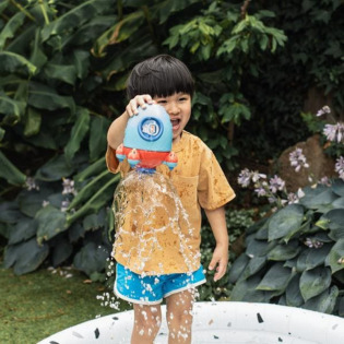 RAKIETA KOSMICZNA do kąpieli zabawka do wody Tiger Tribe 18m+