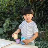 KUBECZKI ZWIERZACZKI do kąpieli zabawka do wody Tiger Tribe 1+