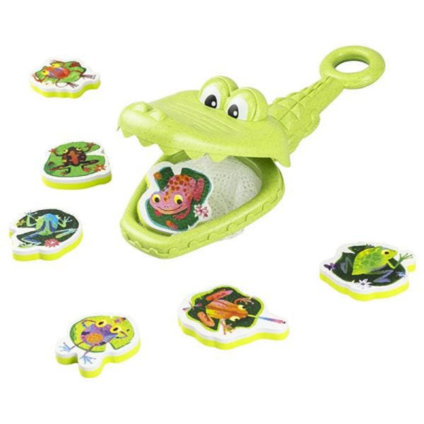 ZŁAP ŻABKĘ podbierak do wody zabawka do kąpieli Tiger Tribe 1+