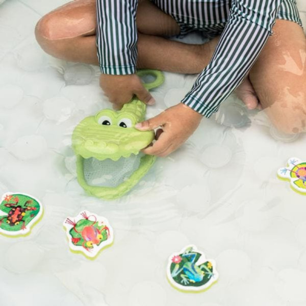 ZŁAP ŻABKĘ podbierak do wody zabawka do kąpieli Tiger Tribe 1+