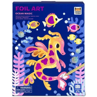MAGICZNY OCEAN zestaw artystyczny z folią transferową Tiger Tribe 5+