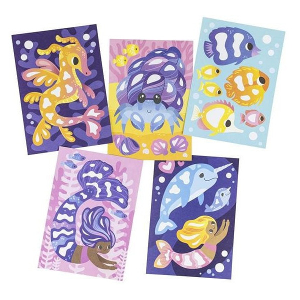 MAGICZNY OCEAN zestaw artystyczny z folią transferową Tiger Tribe 5+