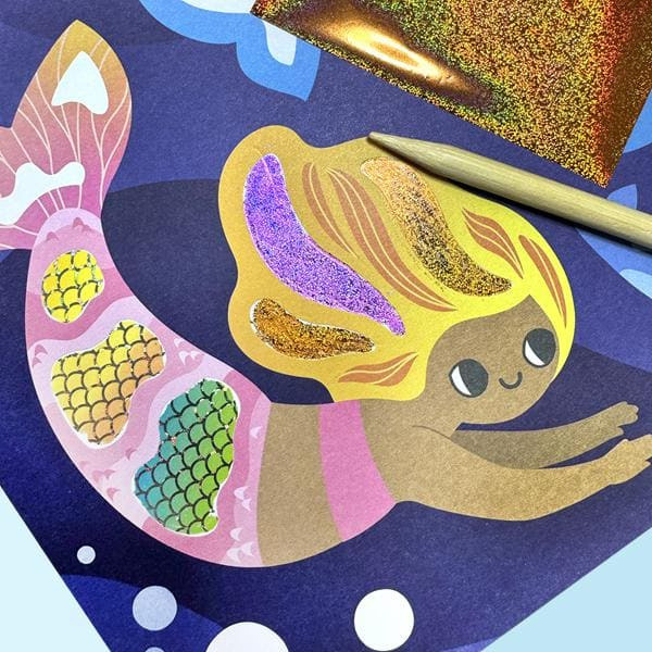 MAGICZNY OCEAN zestaw artystyczny z folią transferową Tiger Tribe 5+