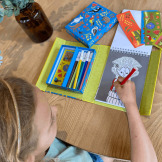 ZWIERZĄTKA AUSTRALIJSKIE kolorowanka zestaw z pisakami Tiger Tribe 4+