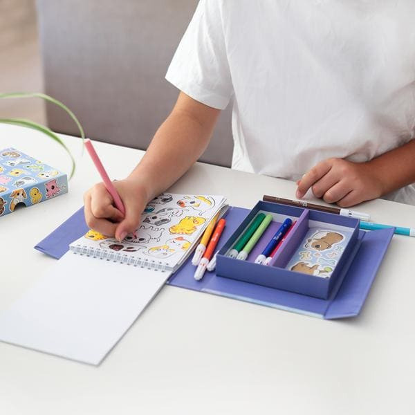 MAŁE ZWIERZĄTKA kolorowanka zestaw z pisakami Tiger Tribe 4+