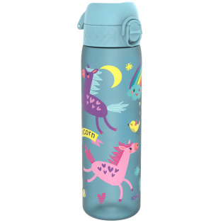 BUTELKA z ustnikiem i blokadą otwarcia 500 ml Unicorns Alaskan Blue BPA Free ION8