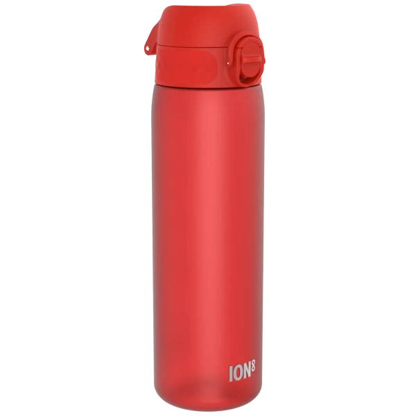 BUTELKA z ustnikiem i blokadą otwarcia 500 ml Red BPA Free ION8