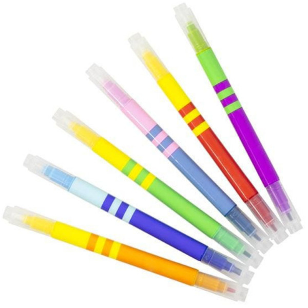 Magiczne flamastry zmieniające kolor zestaw 6 kolorów Tiger Tribe 3+