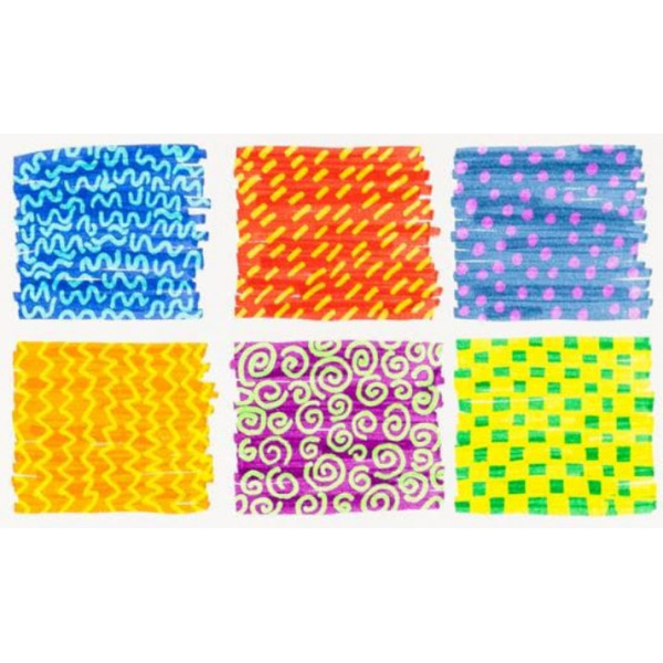 Magiczne flamastry zmieniające kolor zestaw 6 kolorów Tiger Tribe 3+