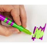 Magiczne flamastry zmieniające kolor zestaw 6 kolorów Tiger Tribe 3+