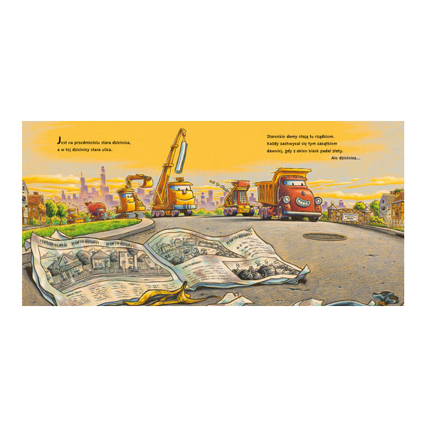 KŁOPOT ŚMIECIOWY NA PLACU BUDOWY książka w twardej okładce Rinker Sheri Duskey wyd. Nasza Księgarnia