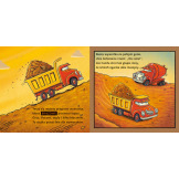 WYWROTKA I KOLORY. SNÓW KOLOROWYCH, PLACU BUDOWY książka kartonowa Rinker Sheri Duskey wyd. Nasza Księgarnia