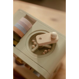 DREWNIANY EKSPRES DO KAWY z akcesoriami zabawa w dom, kuchnię i gotowanie FSC Little Dutch 3+