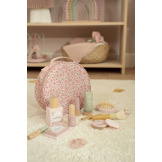 KOSMETYCZKA Z DREWNIANYMI AKCESORIAMI zabawa w dorosłych Beauty Case FSC Little Dutch 3+