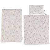 DREWNIANE ŁÓŻECZKO dla lalek z pościelą FSC Little Dutch 3+