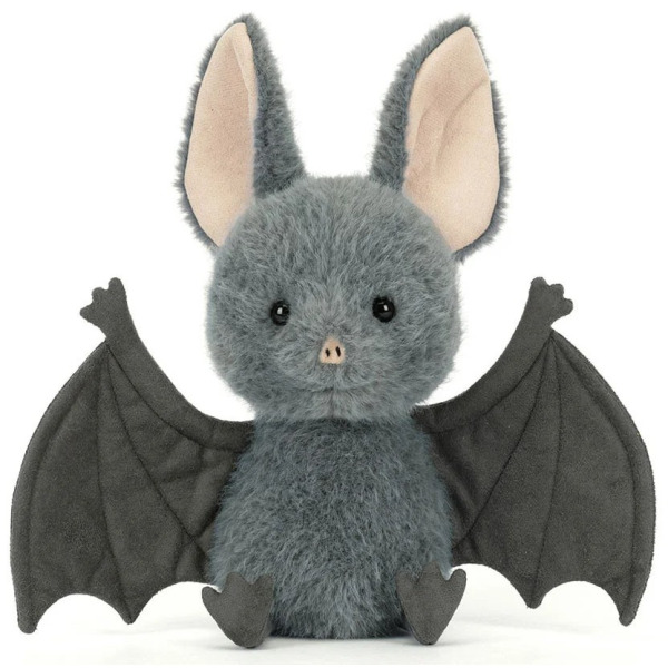 NIETOPERZ szara przytulanka Broox 22 cm Jellycat 0+