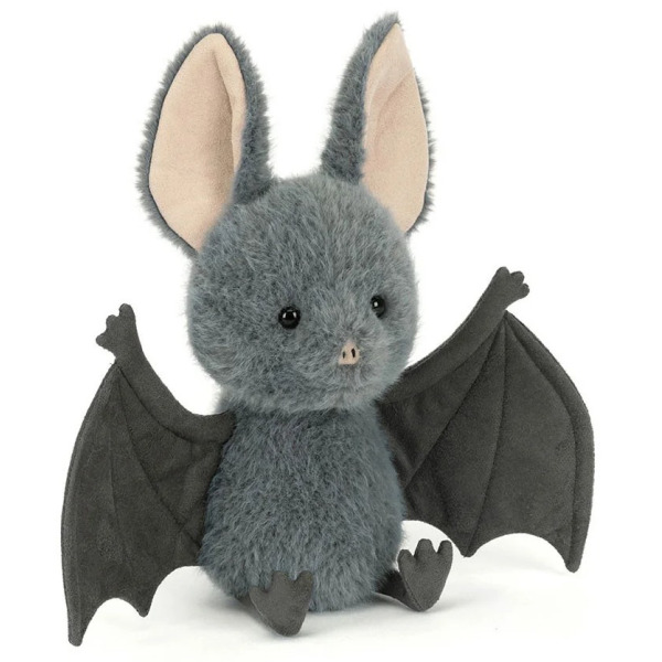 NIETOPERZ szara przytulanka Broox 22 cm Jellycat 0+