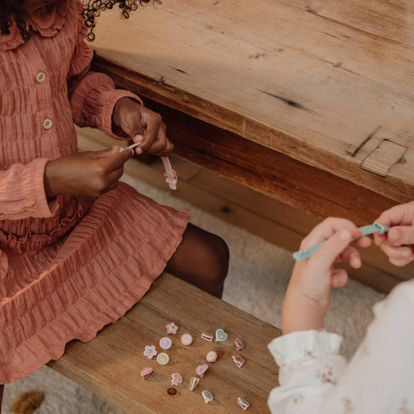 ZESTAW DO ROBIENIA BRANSOLETEK 21 el. Fairy Garden Little Dutch 3+