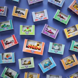 ROLLER COASTER metalowe autko Crazy Motors Djeco 3+