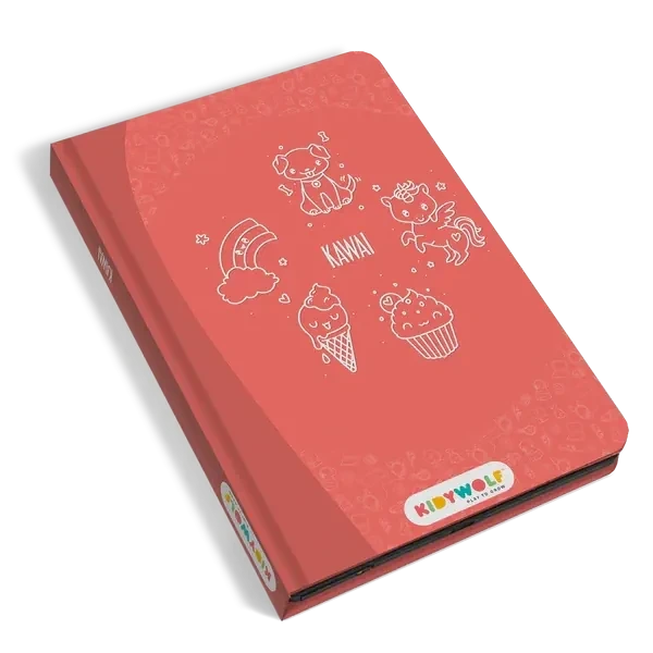 Kawaii KIDYDRAW-MINI podświetlany tablet do rysowania pad z ekranem LCD Kidywolf 3+