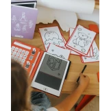 Kawaii KIDYDRAW-MINI podświetlany tablet do rysowania pad z ekranem LCD Kidywolf 3+