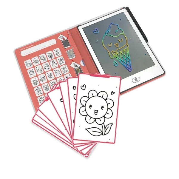 Kawaii KIDYDRAW-MINI podświetlany tablet do rysowania pad z ekranem LCD Kidywolf 3+