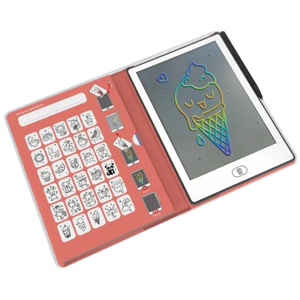 Kawaii KIDYDRAW-MINI podświetlany tablet do rysowania pad z ekranem LCD Kidywolf 3+