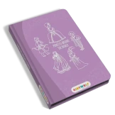 Księżniczki KIDYDRAW-MINI podświetlany tablet do rysowania pad z ekranem LCD Princess Kidywolf 3+