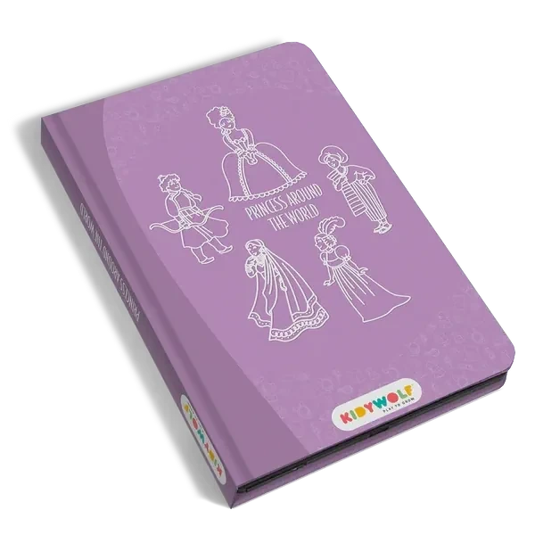 Księżniczki KIDYDRAW-MINI podświetlany tablet do rysowania pad z ekranem LCD Princess Kidywolf 3+