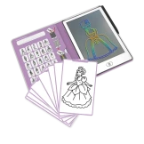 Księżniczki KIDYDRAW-MINI podświetlany tablet do rysowania pad z ekranem LCD Princess Kidywolf 3+