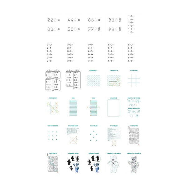 Wkłady uzupełniające REFIL KIDYDRAW-MINI do tabletu z ekranem LCD Kidywolf 3+