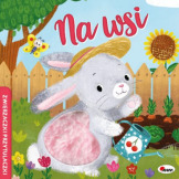 NA WSI książeczka sensoryczna ZWIERZACZKI PRZYTULACZKI Elżbieta Korolkiewicz wyd. AWM