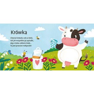 NA WSI książeczka sensoryczna ZWIERZACZKI PRZYTULACZKI Elżbieta Korolkiewicz wyd. AWM