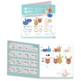 SEKRETNE NASZYJNIKI zestaw kreatywny zrób to sam biżuteria Djeco 7+