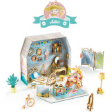 ALBA mini domek MI HOUSE zrób to sam zestaw kreatywny Djeco 8+