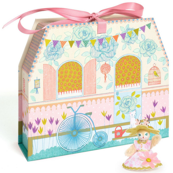 ALBA mini domek MI HOUSE zrób to sam zestaw kreatywny Djeco 8+