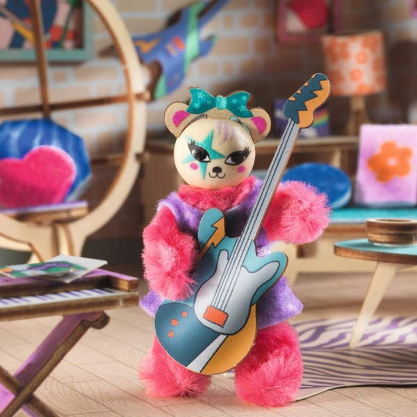 STELLA mini domek MI HOUSE zrób to sam zestaw kreatywny Djeco 8+