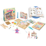 STELLA mini domek MI HOUSE zrób to sam zestaw kreatywny Djeco 8+