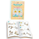 ALBA mini domek MI HOUSE zrób to sam zestaw kreatywny Djeco 8+