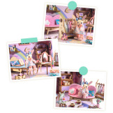 ROSIE mini domek MI HOUSE zrób to sam zestaw kreatywny Djeco 8+