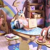 ROSIE mini domek MI HOUSE zrób to sam zestaw kreatywny Djeco 8+