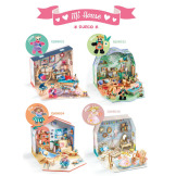 ROSIE mini domek MI HOUSE zrób to sam zestaw kreatywny Djeco 8+