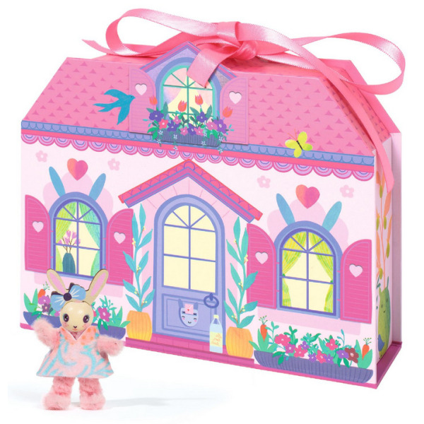 ROSIE mini domek MI HOUSE zrób to sam zestaw kreatywny Djeco 8+