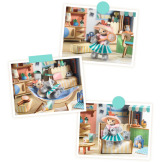 MIA mini domek MI HOUSE zrób to sam zestaw kreatywny Djeco 8+