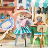 MIA mini domek MI HOUSE zrób to sam zestaw kreatywny Djeco 8+